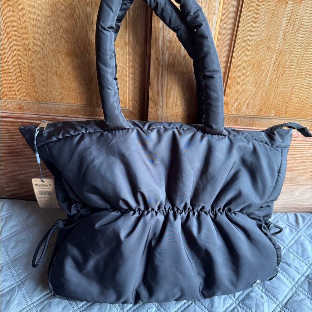 BearPaw Black Women's Tote Bag